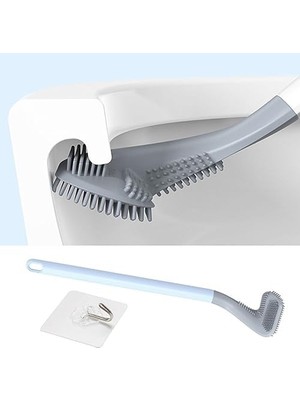 Peri Store -Golf Tasarımlı Silikon Wc Klozet Mutfak Temizlik Fırçası Kanca Hediyeli