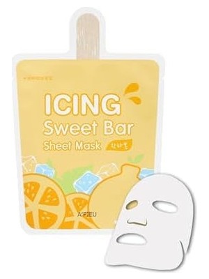 Peri Store A'pıeu Portakal Içerikli Aydınlatıcı, Ferahlatıcı Maske A'pıeu Icing Bar Sheet Mask (Hanrabong)