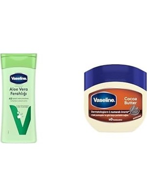 Peri Store Vücut Losyonu Aloe Ferahlığı Kuru Ciltler Için 200 ml ve Nemlendirici Jel Krem Cocoa Butter, 100 ml