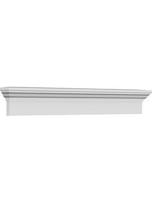 Peri Store Ekena Millwork CRH06 x 24 24 x 27 Alt 1/2 Inç Genişlik Oben Geleneksel Kreuzkopfbohrer, CRH06X37
