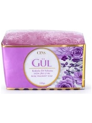 Peri Store Lifli Gül Kokulu Katı Sabun – Doğal Peeling Etkili ve Ferahlatıcı Banyo Sabunu