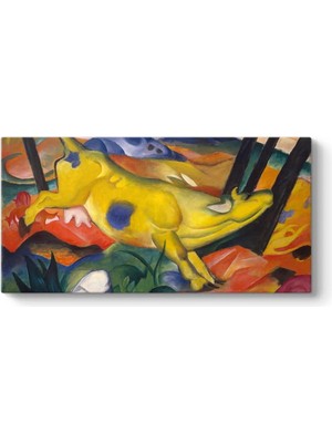 Peri Store Marc - The Yellow Cow Tablosu 120 x 60