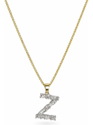 Felix Accessories Luna Harf Kolye - Z Harf