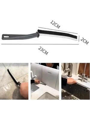 Peri Store Derz Arası Banyo Mutfak Dar Alan Ince Temizlik Fırçası