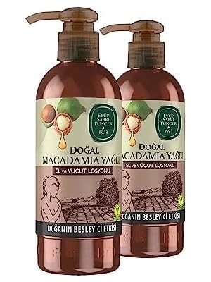Peri Store Doğal Macadamia Yağlı El ve Vücut Losyonu 250 ml x 2