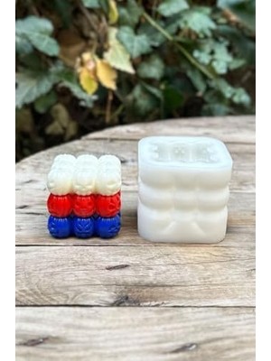 Peri Store Bubble Kabak Tekli Mum Kalıbı (Silikon) 1 Adet
