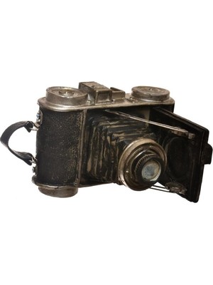 Peri Store Nostaljik Kısa Fotoğraf Makinası Biblo