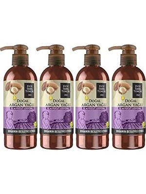 Peri Store Doğal Argan Yağlı El ve Vücut Losyonu 250 ml x 4 Adet