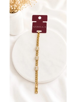 Gizella Xuping Gurmet Model Baget Taşlı Bileklik