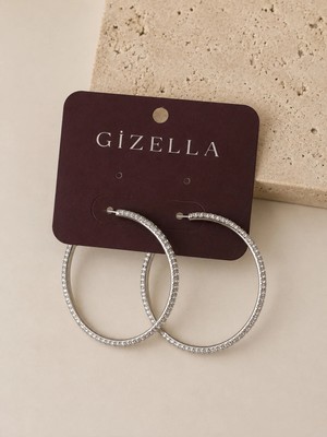 Gizella Sırataş Halka Küpe