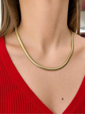Gizella Xuping Italyan Gold Yassı Zincir