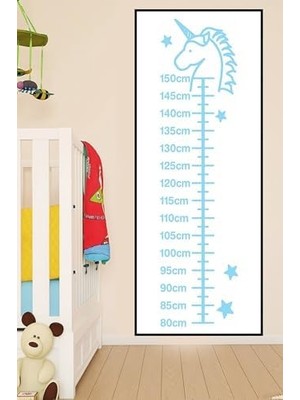 Peri Store (PSTER21307) Mavi Çocuk Boy Ölçer Poster