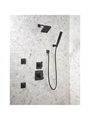 Assess Store Ara 3 Ayar Duş Kolu Saptırıcı Kiti, Yönlendirici Valf Kiti Krom, 3 Yollu Duş Yönlendirici, Saptırıcı Döşeme, Krom T11867 (Valf Dahil Değildir)