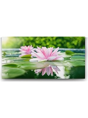 Peri Store Soft Çiçekleri Panorama Tablo - 160X80CM