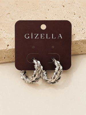 Gizella Xuping Pul Desenli Ikili Halka Küpe