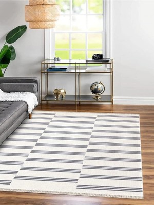 Peri Store Mec Home Karesse 133 - Modern, Yıkanabilir, Çift Taraflı Kilim - 7 Boyut Seçeneği ile Salon, Yatak Odası, Mutfak ve Antre Kilim (160X220)