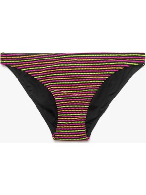 Koton Çizgili Bikini Altı