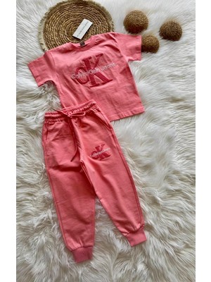 Cooll Bebek Kız Çocuk Süzene Nakışlı Jogger Takım