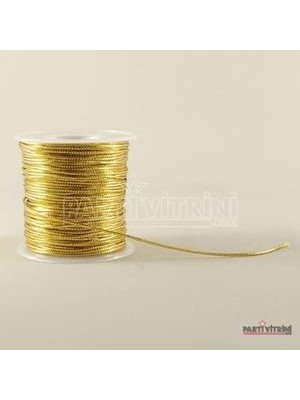 Assess Store Altın Renk Monofil Sim Kurdela 03 Mm. 50 Metre