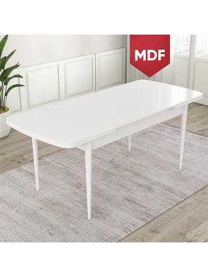 Canisa Concept Due Serisi MDF 80X132 Açılabilir Mutfak Masası