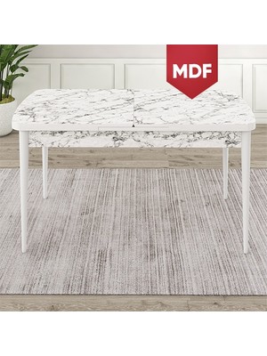 Canisa Concept Due Serisi MDF 80X132 Açılabilir Mutfak Masası