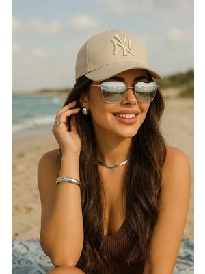 Ritagarcia Ny Nakışlı Unisex Beyzbol Şapkası - Ayarlanabilir Spor Kep