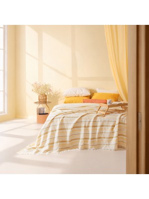 Matmel Soft Aventura Çift Kişilik Yatak Örtüsü - Renkli - 220X240 cm