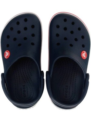 Crocs Lacivert Crocband Clog K Erkek Çocuk Terlik Hafif ve Dayanıklı Croslite Malzemeden Üretildi