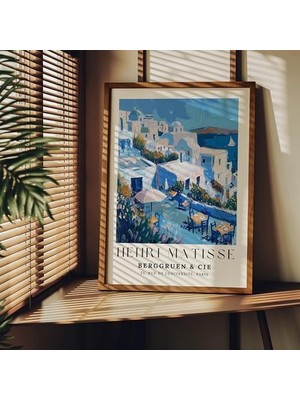 Peri Store 3'lü Çerçevesiz Poster, Modern Dekoratif Çerçevesiz Poster, Tablo (3matisse3, 50 x 70)