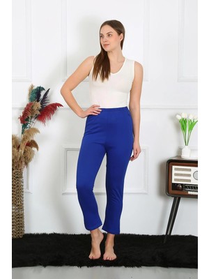Kadın Pamuklu Sax Tek Alt Pijama Mery