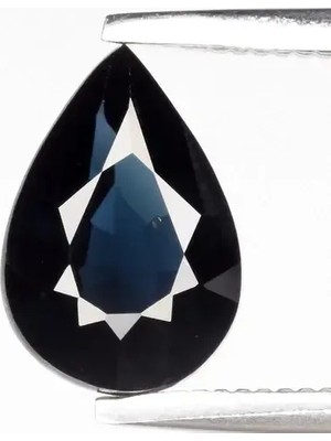Aries 1.29CT 8.3x5.8mm Vs Pear Natural Deep Blue Spinel - Tanzania Gemstone