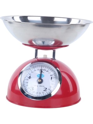 Genel Tedarik Paslanmaz Çelik 5 kg Kapasiteli Mekanik Ince Ayar Terazi | Hassas ve Dayanıklı Tartım