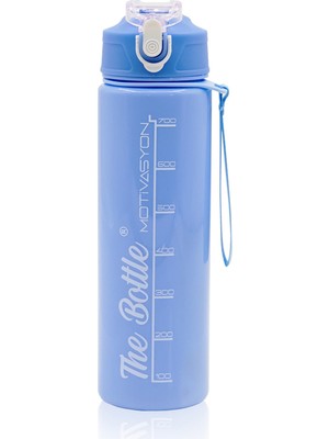 The Bottle Tekli Motivasyon Plastik Matara 650 ml 4 Adet