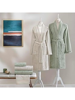 Assess Store Taç Vella Bamboo Aile Seti Taş Yeşil