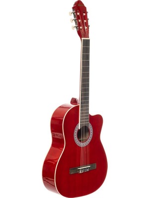 Bolero Cb-1 Rds Cw Kesik Kasa Klasik Gitar- Kırmızı