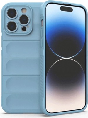 Prativas Iphone 15 Kılıf Optimum Silikon - Sky