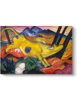 Peri Store Marc - The Yellow Cow Tablosu 60 x 40