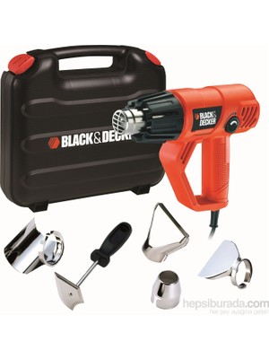 Black & Decker KX2001K-XK 2000W Sıcak Hava Tabancası 4 Isı Kademesi ile Güçlü Performans