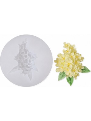 Karakız Ortaca Çiçeği Silikon Kalıp 7.9x6.9x5.5 Cm