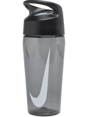 Nike Tr Hypercharge Straw Bottle Açık Gri 470 ml Yarı Saydam Tasarım ve Kolay Kullanım Özelliği