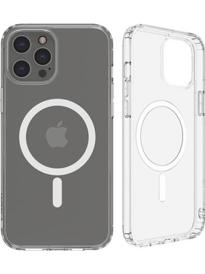TKÇ Ally iPhone 12 Pro Max 6.7inç Magsafe Uyumlu Manyetik KILIF-(5775)