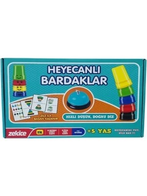 Nemere Ithalat Heyecanlı Bardaklar Oyunu
