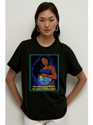 Mr.Thinker Mr.thınker Regular Unisex T-Shirt Siyah 'özel Günler/anneler Günü10' 1t Baskılı