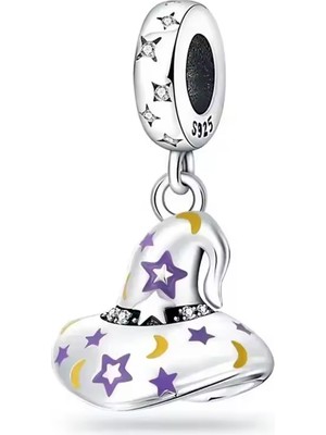 Fubena Renkli Büyücü Şapkası Sallantılı Charm