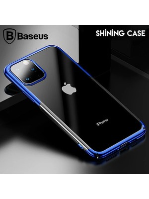 TKÇ Baseus Shining Case Iphone 11 Pro 5.8 Ultra Ince Silikon KILIF-(5775)