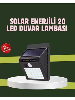 Nemere Ithalat Kablo Gerektirmeyen Solar LED Bahçe ve Veranda Işığı