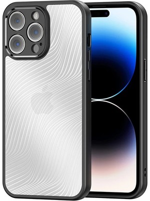 TKÇ Dux Ducis iPhone 14 Pro Max Aimo Series Premium Buzlu Sert Pc-Tpu KILIF-(5775)