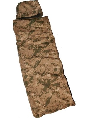 Lightinghm Accord Su Geçirmez Kışlık Askeri Outdoor Uyku Tulumu -20 Kamuflaj Renkli Dikdörtgen Tasarım