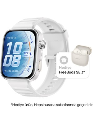 Huawei Watch Fit 5 Pro Akıllı Saat - Beyaz, Bluetooth Kulaklık Hediye, Nfc ile Ödeme, Kapsamlı Sağlık Takibi, Gelişmiş Uyku Takibi, Uzun Pil Ömrü, Ios Android Uyumlu