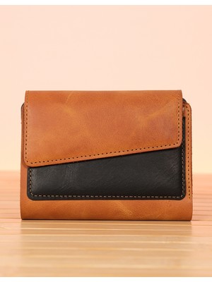 Price And Grace Titan El Yapımı Hakiki Deri Unisex Cüzdan & Kartlık – 12 Kart Kapasiteli, Kağıt Para Bölmeli Gerçek Deri